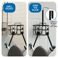 thumbnail image 6 of Virtu 3-Piece Ironing Set, Silicone-Coated Ironing Board Cover and Pad, T&V Shaped Wall/Over-the-Door Iron and Board Holder, Heat-Resistant Iron Rest Pad, 6 of 9