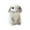 I001- Light Gray, variant on Stretchy Squeeze Toys, Stress Ball Squeeze, 4 In, Bunny Decorations, Desk Squeeze Toys, Pink Plush, Table Accents, 1 Pc