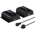 thumbnail image 1 of LKV372A 60m / 190ft 1080P HD HDMI Extender de Internet sobre Un Solo Cable de Ethernet Cat6 / 6a / 7 con el Control Remoto IR, 1 of 5