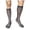 Gray, variant on Deago 5 Pairs Mens Silky Socks Sheer Dress Socks Ultra Thin Nylon Business Sox Summer Cool Crew Socks Mid Calf (Multicolor)