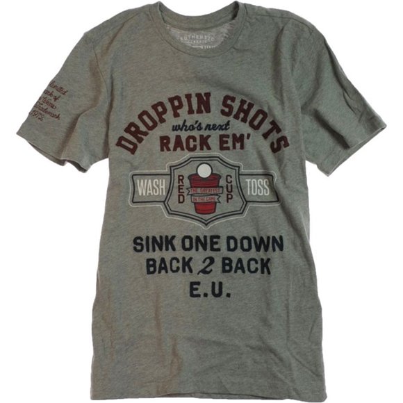 Camiseta gráfica Ecko Unltd. Cup Better Hombre Gris Talla Mediana