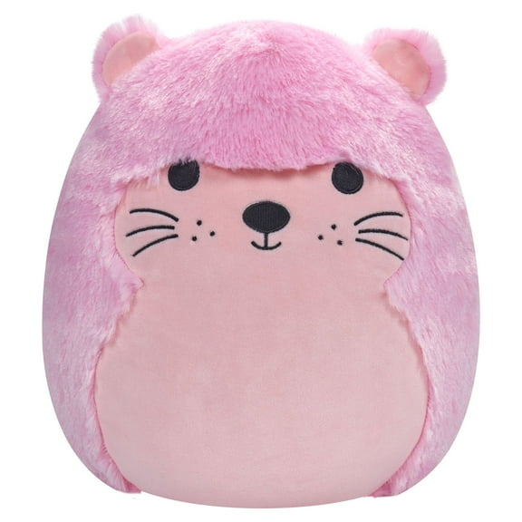 Squishmallows Fuzz a Mallows 12-inch Anu Pink Otter - Medium-Sized Ultra Soft Official Kelly Toy Plush