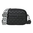 thumbnail image 1 of Bolsa De Hombro Bolso bandolera de piel de vaca de primera capa, bandolera con letras a la moda para el trabajo (negro) Likrtyny  Para Estrenar, 1 of 9