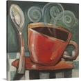 thumbnail image 1 of Great BIG Canvas | "Cup And Spoon" Canvas Wall Art - 16x16, 1 of 2