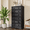 Black, variant on Winkalon 6 Drawer Dresser for Bedroom, Chest of Drawers Wood Storage Cabinet for Living Room,Grey