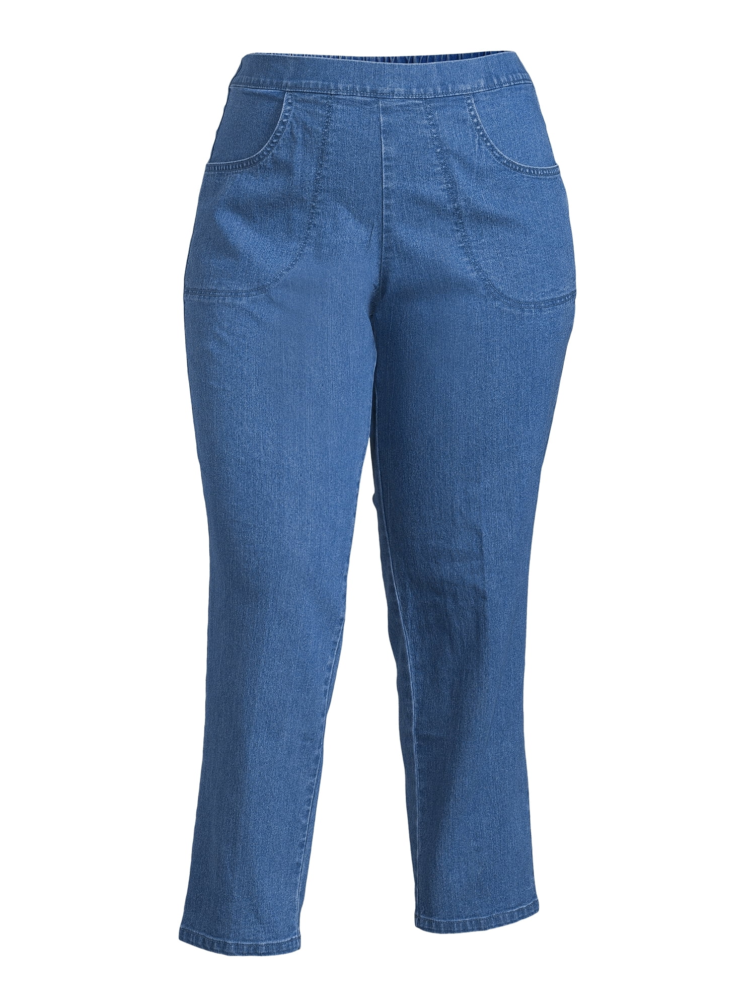 JMS Just My Size by Hanes Women's Plus Size 2 Pocket Pull On Pants, Single and 2 Pack