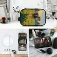 thumbnail image 6 of Iauyy 3 Piece Large Portable Hanging Toiletry Bags for Travel,Foldable Makeup Organizer with Multiple Compartments for Men&Women，The Green and Lush Fields, 6 of 9