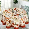 thumbnail image 3 of Fall Tablecloth for Rectangle Tables 60 x 60 inches Thanksgiving Tablecloth Waterproof Fall Table Cloths for Dining Room Indoor Outdoor Home Decor, 3 of 5