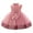 A#Pink333, variant on Byoo Oversized Bow Sequin Formal Tulle Flower Girl Dress Solid Sleeveless A-Line Party Gown Birthday Dresses for Kids