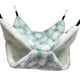 thumbnail image 4 of Greeniant Hamaca para mascotas, jaula colgante de 2 capas, nido cálido de terciopelo Coral, cama para dormir de animales pequeños, casa Hábitats y jaulas para animales pequeños Verde S Greeniant PT000229-01, 4 of 6