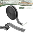thumbnail image 2 of Uxcell Iron-on Instant Hem Tape, No Sew Hemming Tape for Pants Washable Hem Adhesive Strips Black 1 22 Yard, 2 of 7