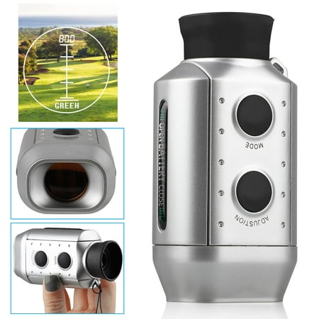 EEEKit Mini Handy Digital Golf Range Finder Golfscope Scope Yards Measure Distance - 7X Magnification Laser Range Finder 1000 Yards Range,Two Modes of
