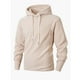 thumbnail image 4 of Dolkfu sudaderas de forro polar para hombres, sudadera sólida con cordón, casual, suelta, camisetas de pullover para hombres L, 4 of 9