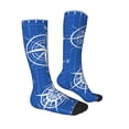 thumbnail image 3 of Vsdgher Compass Knee Socks, High Socks Long Stretchy Sock Women Knee High Stocking, Long Socks for Women, 3 of 5