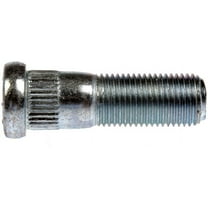 9/16-18 Serrated Wheel Stud - 0.623 In. Knurl, 1-7/8 In. Length
