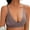 Gray, variant on Bras for Women Deep V Neck Wireless Bralettes Seamless Push up Bras Adjustable Spaghetti Straps Padded T Shirt Bra