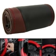 thumbnail image 3 of Microfiber Leather Steering Wheel Wrap Easy Installation For 15 inch Diameter, 3 of 6