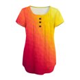 thumbnail image 4 of Pntutb Womens Summer Tunic Tops Short Sleeve Clearance Casual V Neck Hide Belly Tee Blouses, 4 of 6