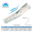 thumbnail image 2 of Snowman Christmas Tree Elk Protection Cooling Arm Sleeves For Men Women, Uv Compression Cooling Sleeve For Sports, 2 of 5