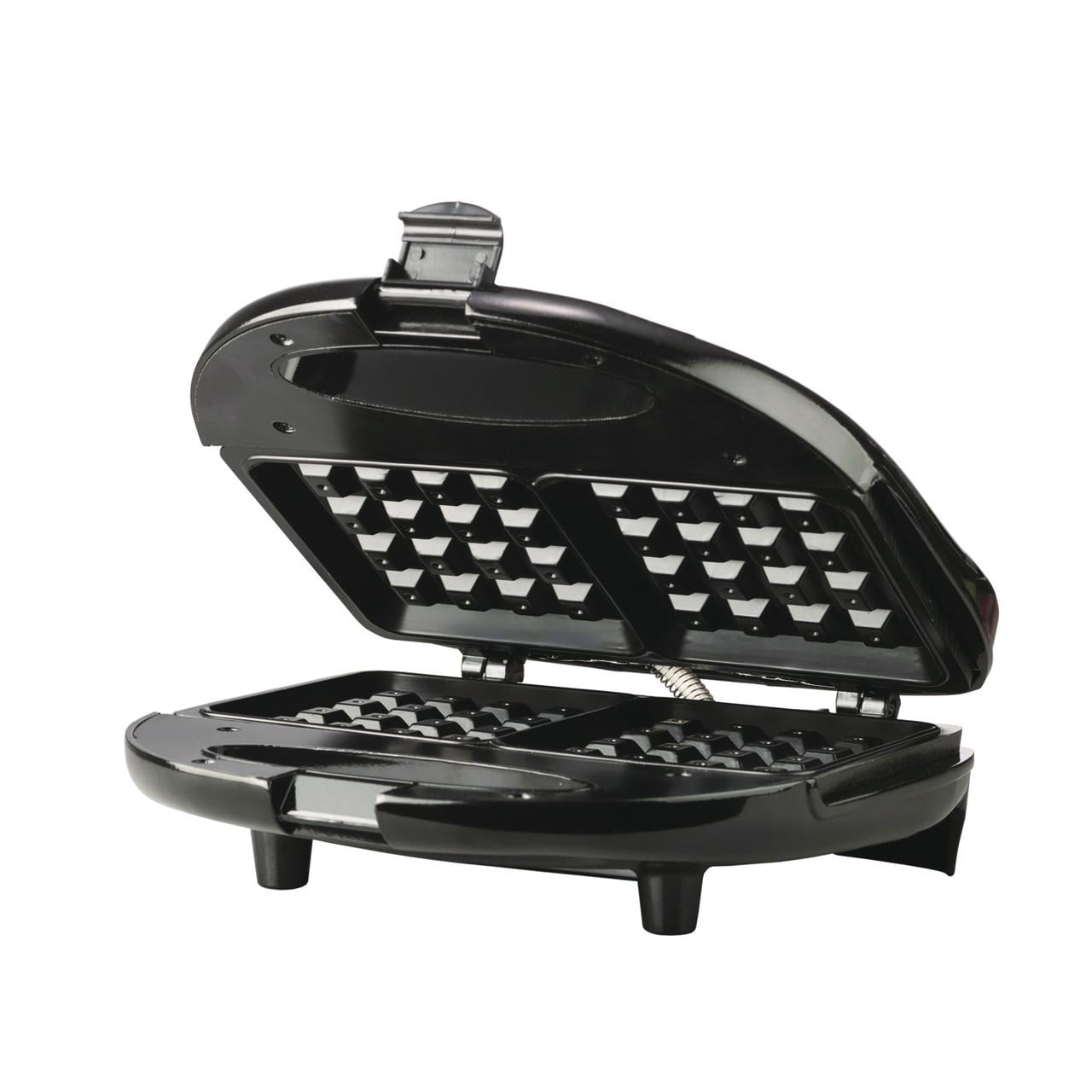 Brentwood Nonstick Dual Waffle Maker (Black), TS-243
