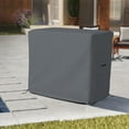 thumbnail image 5 of Bar Cart Cover 12 Oz Waterproof 100% Weather Resistant cart Cover with Air Pockets and Drawstrap for Sung Fit (34"(H) x 50"(W) x 30"(D), Grey), 5 of 6