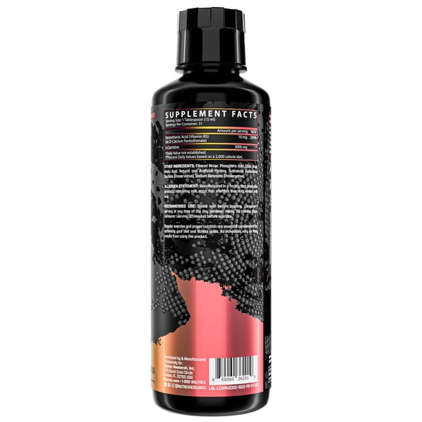 l carnitine xtreme dymatize funciona L-Carnitine Elite Burn - Strawberry Blast FRONTLINE FORMULATIONS L-Carnitine, Stimulant Free,