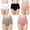 Dark Gray, variant on UAMVSH Women's Plus Size Cotton Underwear 5 Pack Soft Stretch High Waisted Briefs Ladies Panties