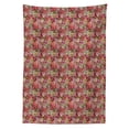 thumbnail image 3 of Ambesonne Abstract Tablecloth Rectangular Table Cover, Rose Flower Surreal, 60"x84", Multicolor, 3 of 4