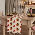 thumbnail image 2 of Table Runners 70 Inches Long Dress Scarves, Cute Ladybugs Farmhouse Coffee/Dining/Kitchen Table Decor, Holiday Table Runner, Spring Botanical Leaves Vintage 13x70 Inch, 2 of 9