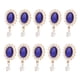 thumbnail image 4 of Broches, Resistentes, Duraderos, Tamaño Pequeño, Peso Ligero, Broches De Flores Para Ropa, Zapatos, Decoración Para Horquillas, Decoración Para Bolsos, Decoración Cergrey Perla de ópalo azul de 2,3x4,5 cm, 4 of 8