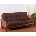 thumbnail image 3 of Blazing Needles Renewal 9-inch Twill Queen-size Futon Mattress - Chocolate, 3 of 3