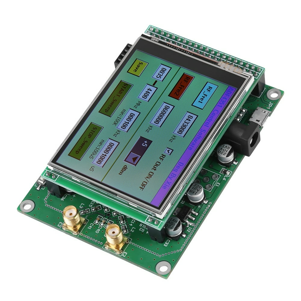 Mgaxyff RF Sweep Signal Source Generator Board 35M to 4.4G + STM32 TFT