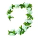 thumbnail image 5 of Arreglo floral de enredaderas artificiales de simulación con hojas verdes falsas Blanco, 5 of 9