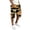 White, variant on Awwp Men's Camo Cargo Shorts Lightweight Quick Dry Polyester Shorts Elastic Waist Casual Multi-Pocket Breathable Summer Outdoor Hiking Work Shorts Beige Size: L