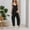 Black, variant on Hauaitttt Independent Station European and Plus Size Women's Wear Strappy Jumpsuits Romper Overalls Womens Maternity Suits for Work Baggy Rompers for Women Comfy Jumpsuits for Women Jumpsuits for