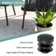 thumbnail image 2 of 50 Paquete Tapón de Plástico Redondo OD 11/20" Insertos de Tubo para Muebles Tapón de Agujero para Tubos/ Inserto de Deslizamiento para Poste de Tubo/Mesa/Pata de Silla/Tubería de Metal/Cerca [Negro], 2 of 6