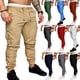 thumbnail image 5 of Pantalones de chándal ajustados para hombre, ropa deportiva informal a la moda, estilo Hip Hop, para gimnasio, novedad de 2023, 5 of 5