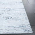 thumbnail image 6 of SAFAVIEH Malibu Iqera Distressed Polyester Machine Washable Area Rug, Grey/Turquoise, 8' x 10', 6 of 13