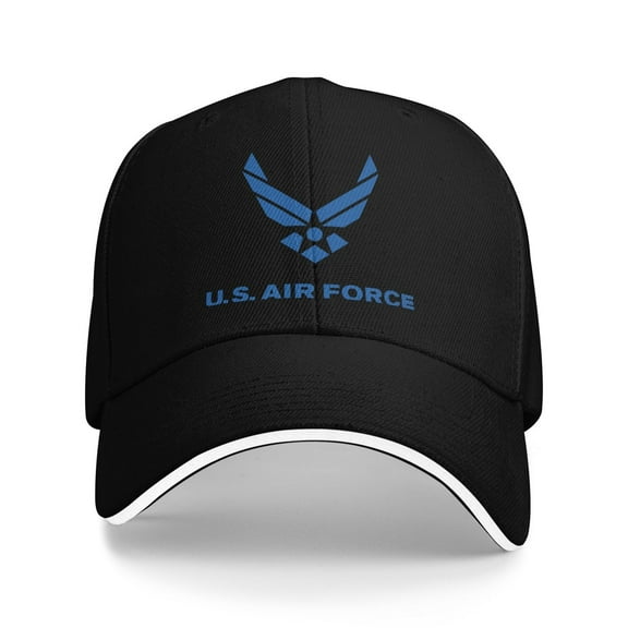 U.S. Air Force Unisex Adult Baseball Caps Adjustable Casquette Dad Hat Sandwich Cap Outdoors Headwear