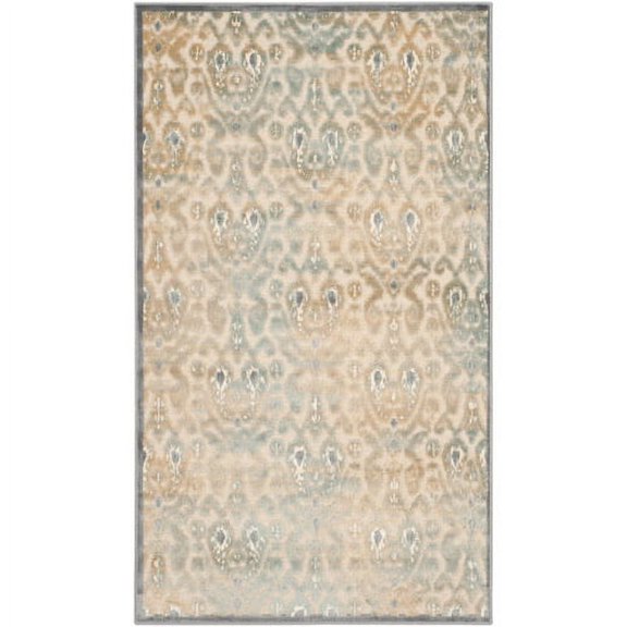 SAFAVIEH Paradise Justice Geometric Tessellation Area Rug, Grey/Multi, 3'3" x 5'7"