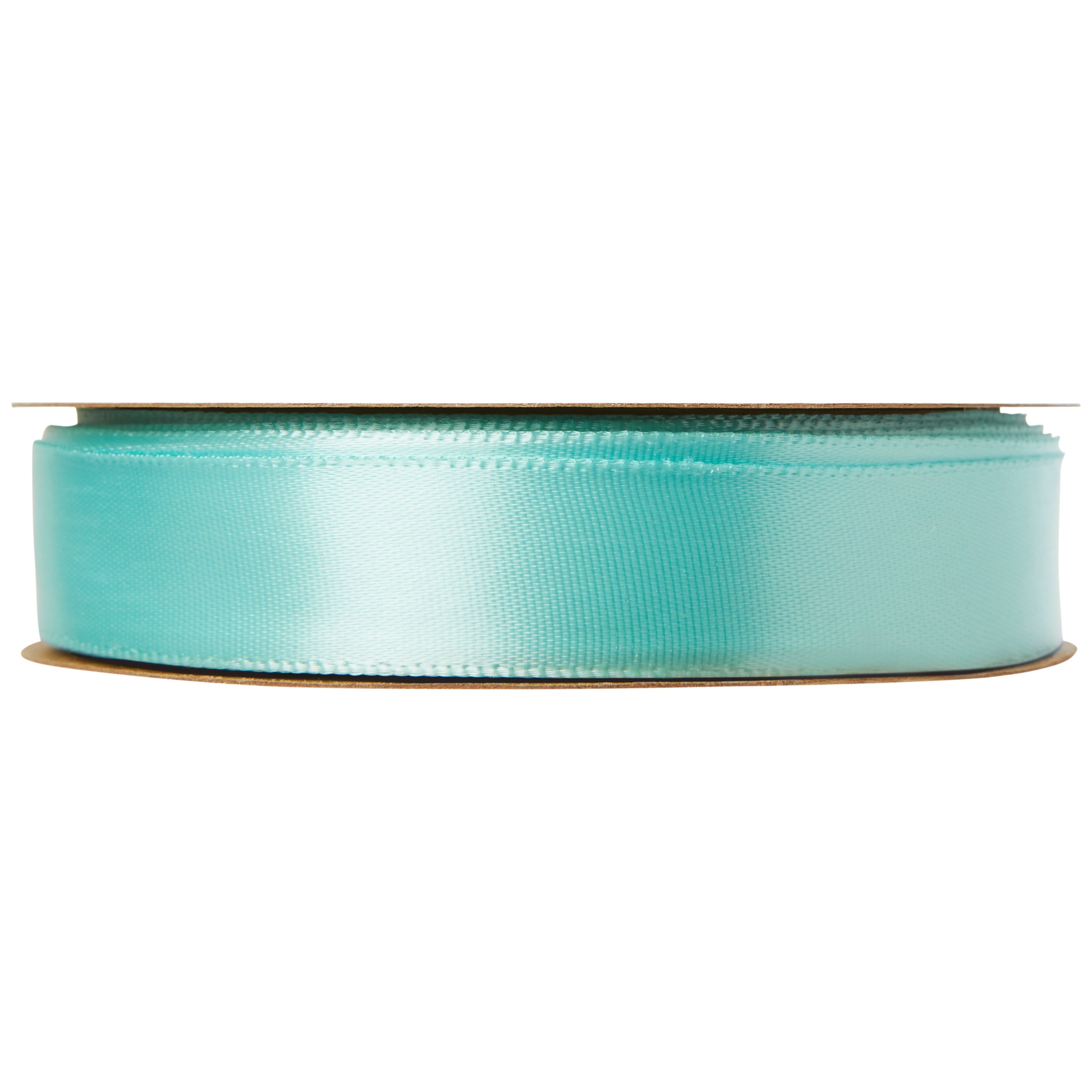(4 pack) Offray Ribbon, Aqua Blue 5/8 inch Single Face Satin Polyester Ribbon for Sewing, Crafts, and Gifting, 18 feet, 1 Each