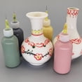 thumbnail image 5 of Botella Aplicadora de Punta Precisión 8 Piezas, Exprimible con Aguja, Aplicadoras Pegamento, para Manualidades Quilling Pintura, 50ML, 5 of 5