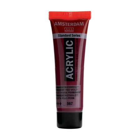 UPC: 8712079342913 | Amsterdam Standard Series Acrylic Paint 20ml Permanent Red Violet