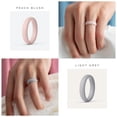 thumbnail image 3 of ThunderFit Silicone Anniversary Rings for Women, 5.5mm Wide, 2mm Thick, Wedding Rubber Bands, 3 of 6