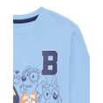thumbnail image 2 of Bluey Toddler Holiday Long Sleeve Crewneck Tee, Sizes 12M-5T, 2 of 6