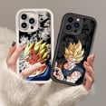 thumbnail image 4 of Funda de teléfono con diseño de Dragon Ball, carcasa con forma de ojo de Son Goku para Apple iPhone 15, 14, 13, 12, 11, XS, XR, X Pro Max Plus, 4 of 5