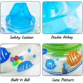 thumbnail image 5 of Anillos de natación para bebés, flotador de natación para niños, flotadores para bebés para piscina, ayuda para el entrenamiento de natación, flotadores de piscina de PVC para niños pequeños, 5 of 5