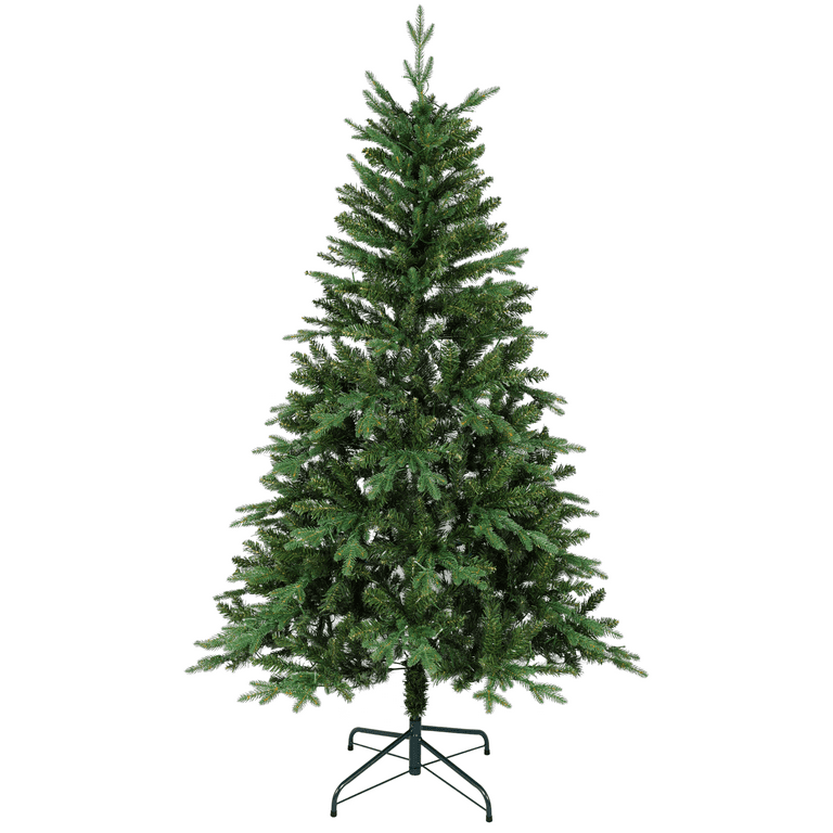Goosiay 6ft Prelit Hinged Christmas Tree with 300 Multicolor
