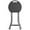 Black(18"H 1PK), variant on TAVR Furniture 2 Pack 24 inchTall Folding Stool with Handle, Foldable Stool for Adults with Steel Frame Legs, 300lbs Capacity, Black