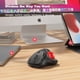 thumbnail image 4 of Ratón Trackball inalámbrico Nulea M501 recargable ergonómico, 4 of 7